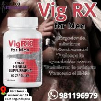 SUPLEMENTO ORIGINAL VIGRX-MEN-ELEVA LA TESTOSTERONA-SEXSHOP LIMA